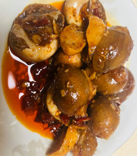 Sizzling Spicy Abalone Snails Buy one bucket, get one bucket free and a 350g taster pack. photo review