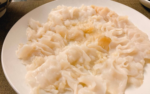 Sashimi-grade geoduck photo review