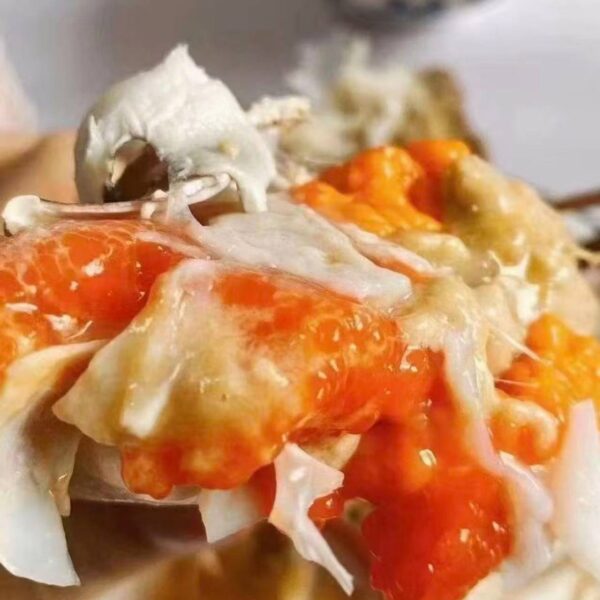 Superior Jumbo Swimming Crab: Bursting with Rich, Creamy Roe and Tomalley